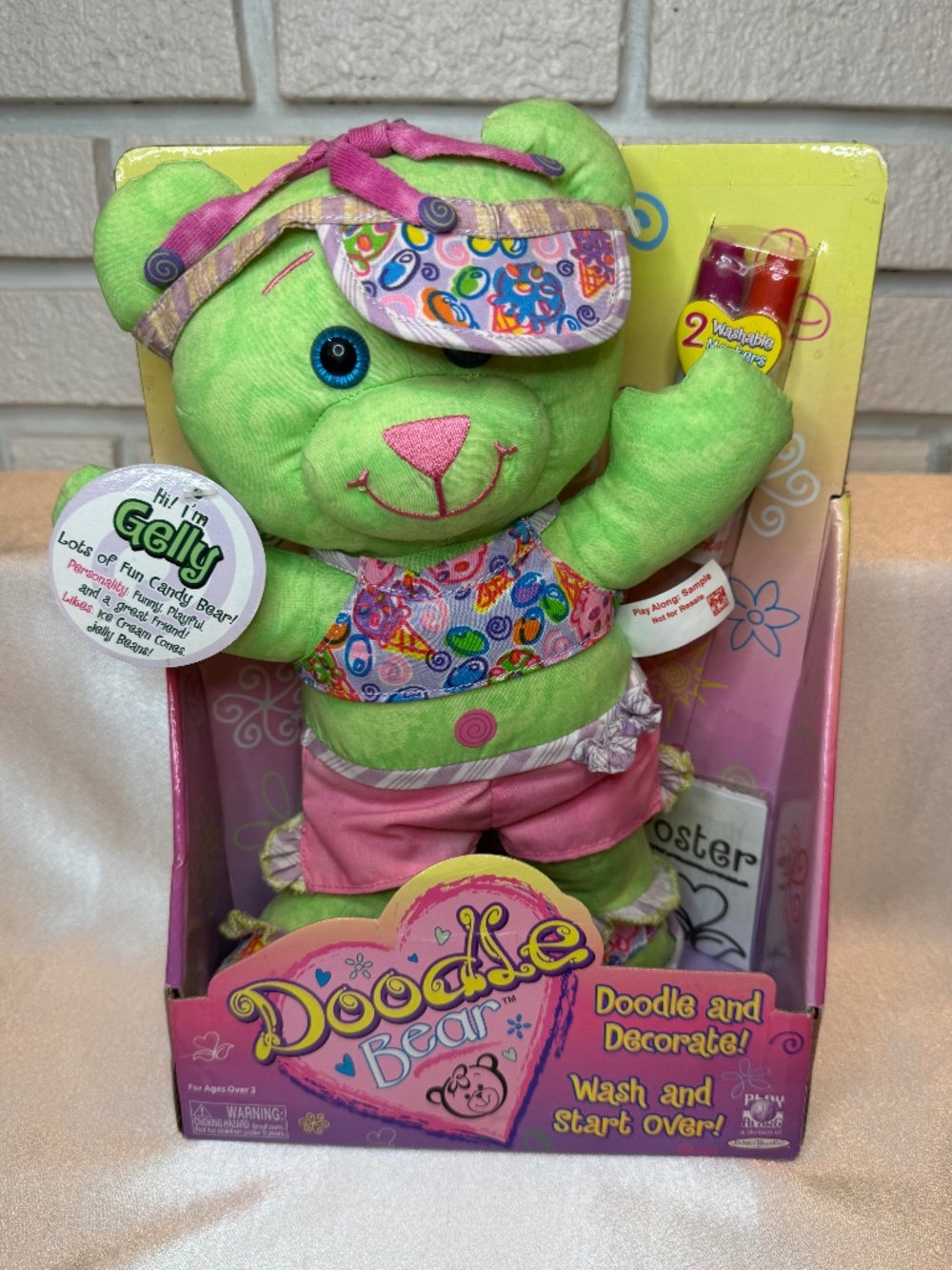 Vintage Doodle Bear Gelly in Box